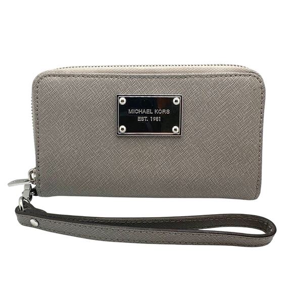 MICHAEL KORS Gray Wallet - Picture 1 of 8